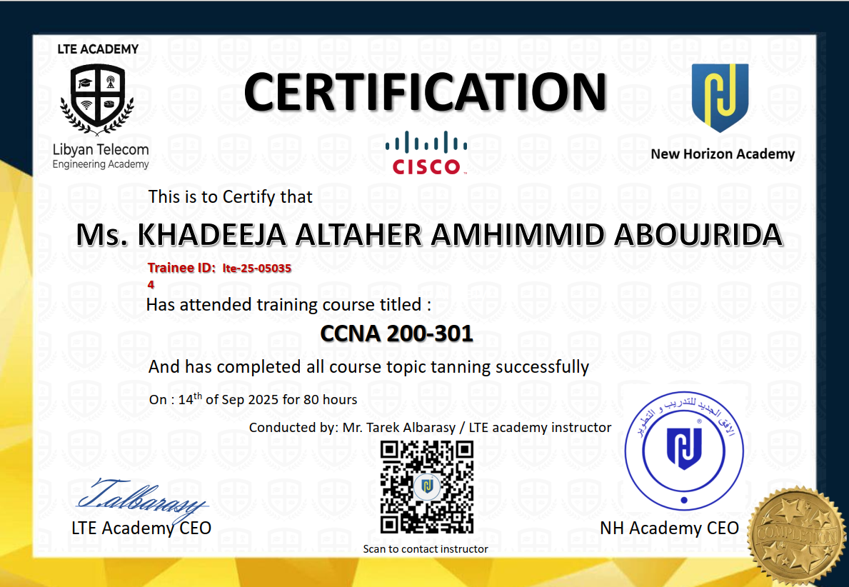 Khadeeja Altaher Amhimmid Aboujrida